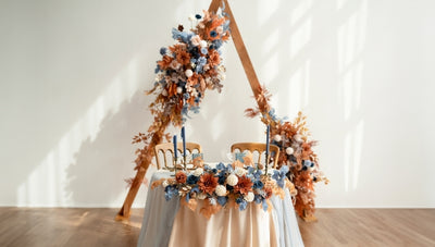 How to DIY a Triangle Wedding Arch for the Fall