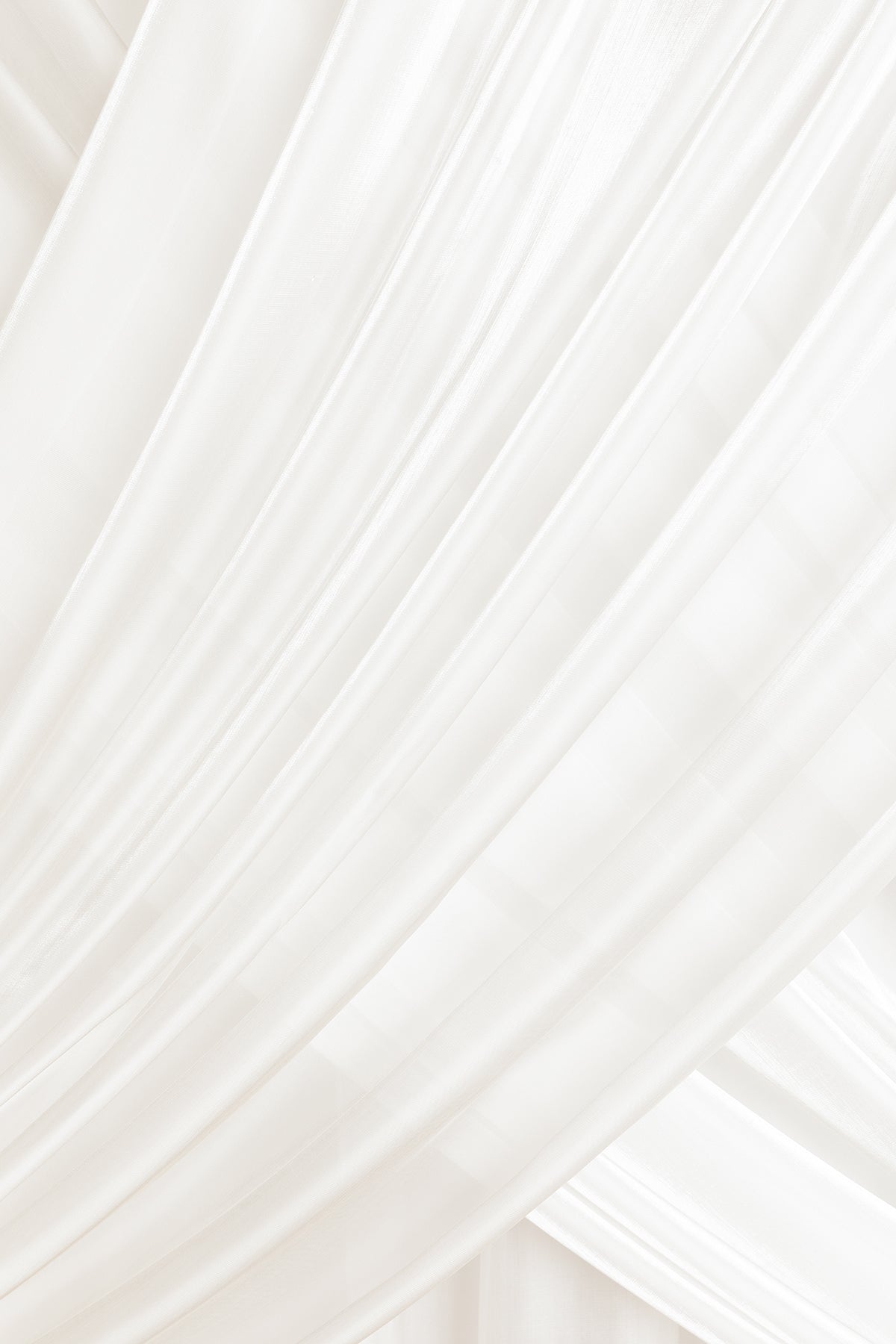 Wedding Backdrop Curtains in Pearlite White