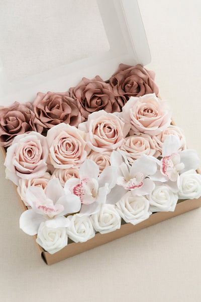 Dusty Rose Designer Flower Boxes