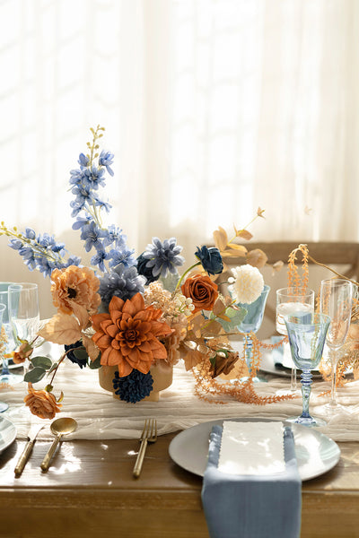 DIY Kits For Centerpieces in Orange Colors