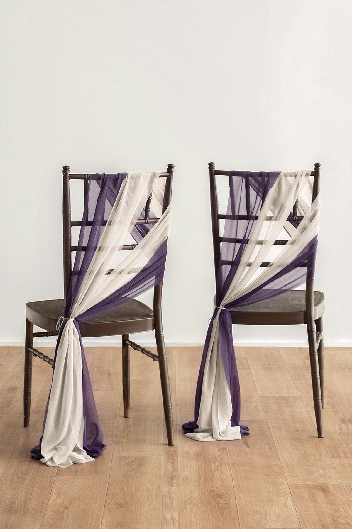 Aisle & Chair Decor Set in Twilight Purple & Harvest Orange