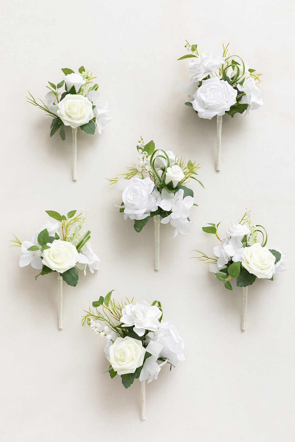 Mini Premade Flower Centerpiece Set in May Lily & Olive