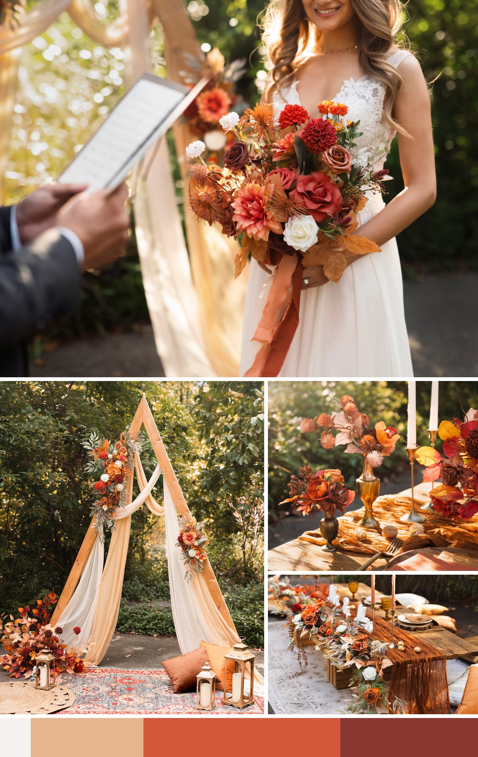 Burnt Orange & Scarlet Wedding mb banner