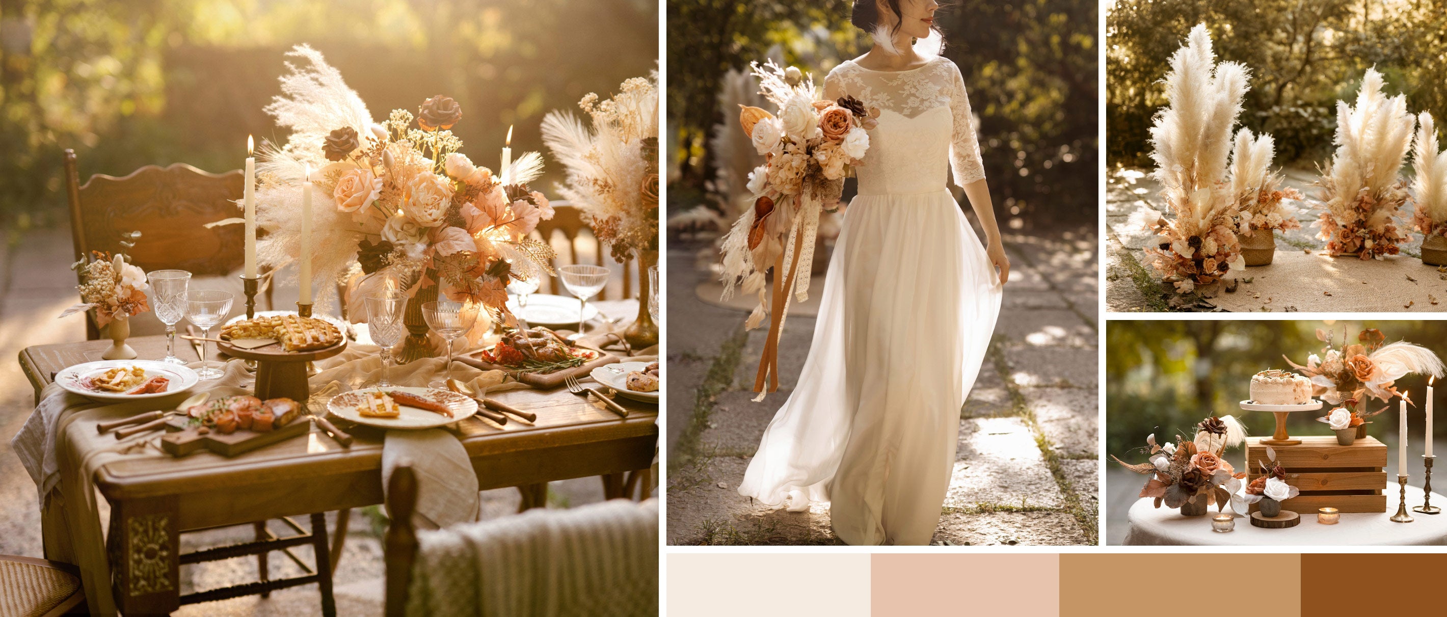 Rust & Sepia Wedding pc banner