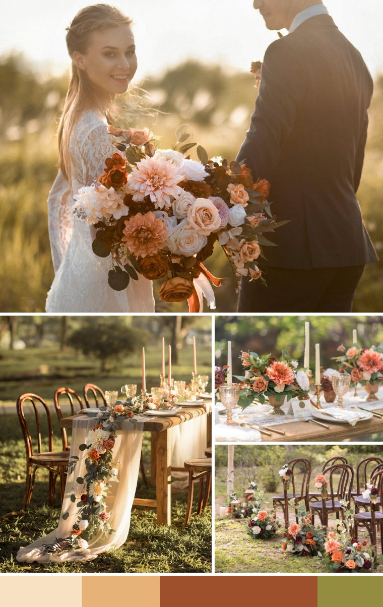 Sunset Terracotta Wedding mb banner