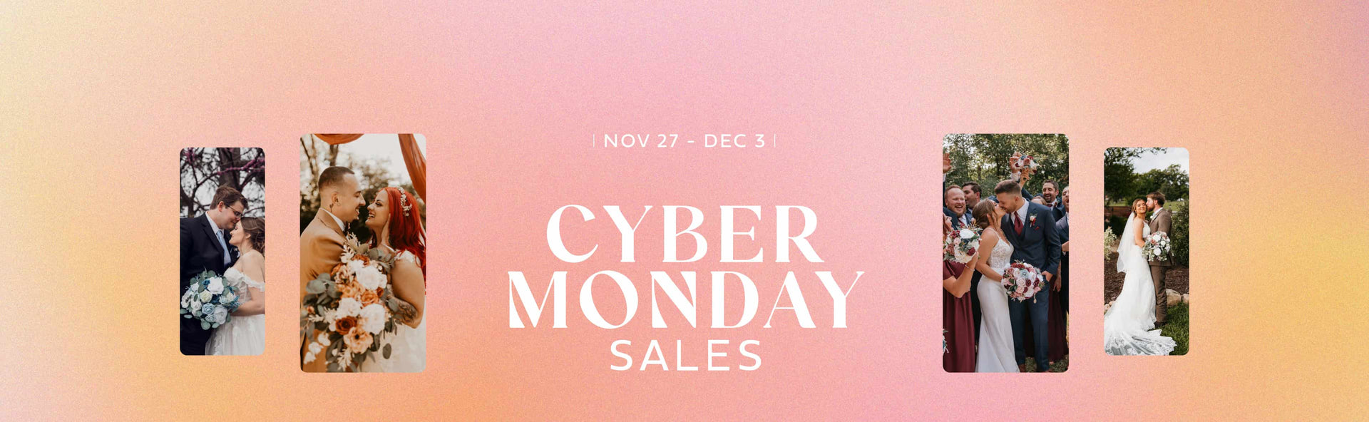 Cyber Monday Homepage Banner First Half