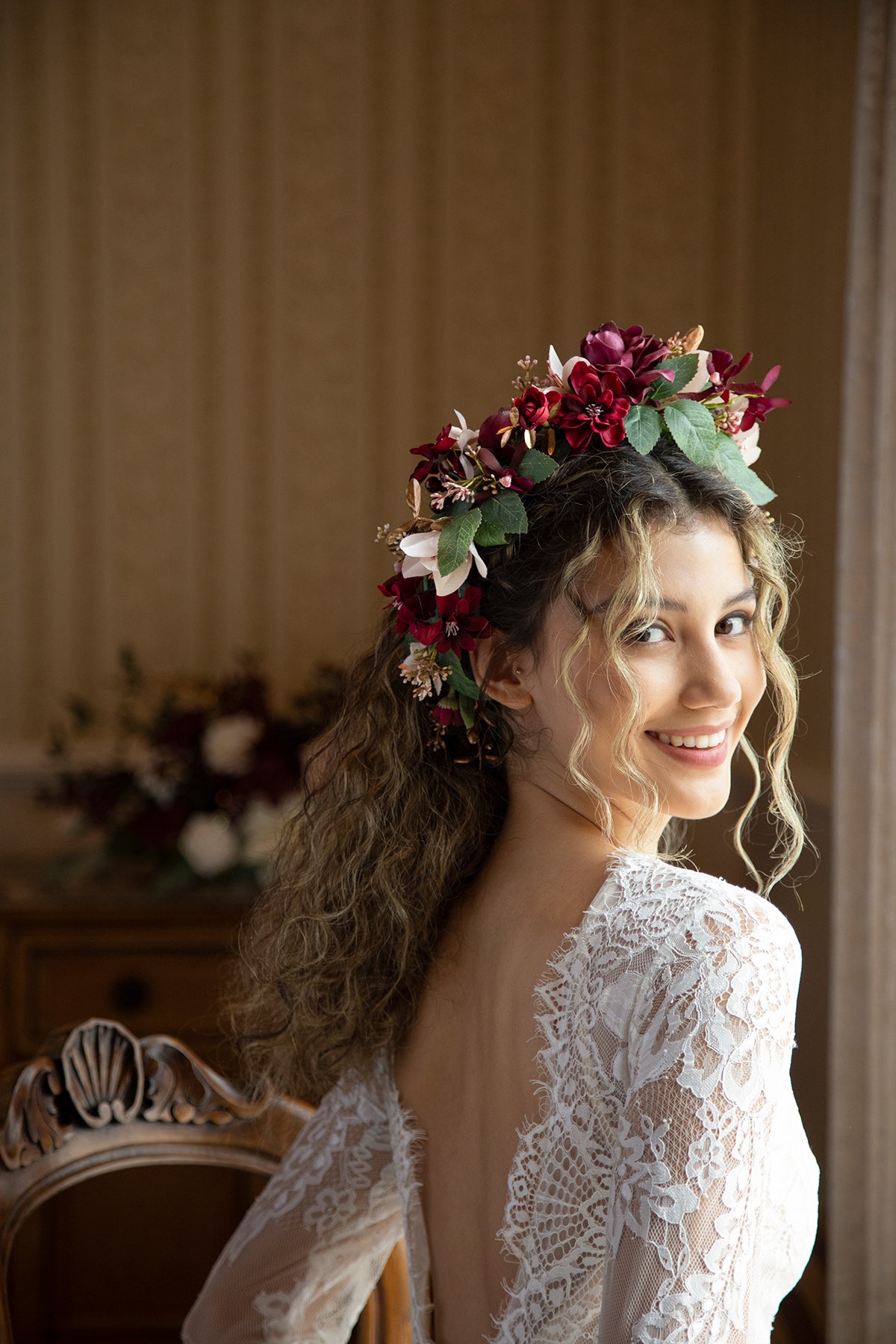 38 Dreamy Flower Bridal Crowns Perfect for Your Wedding