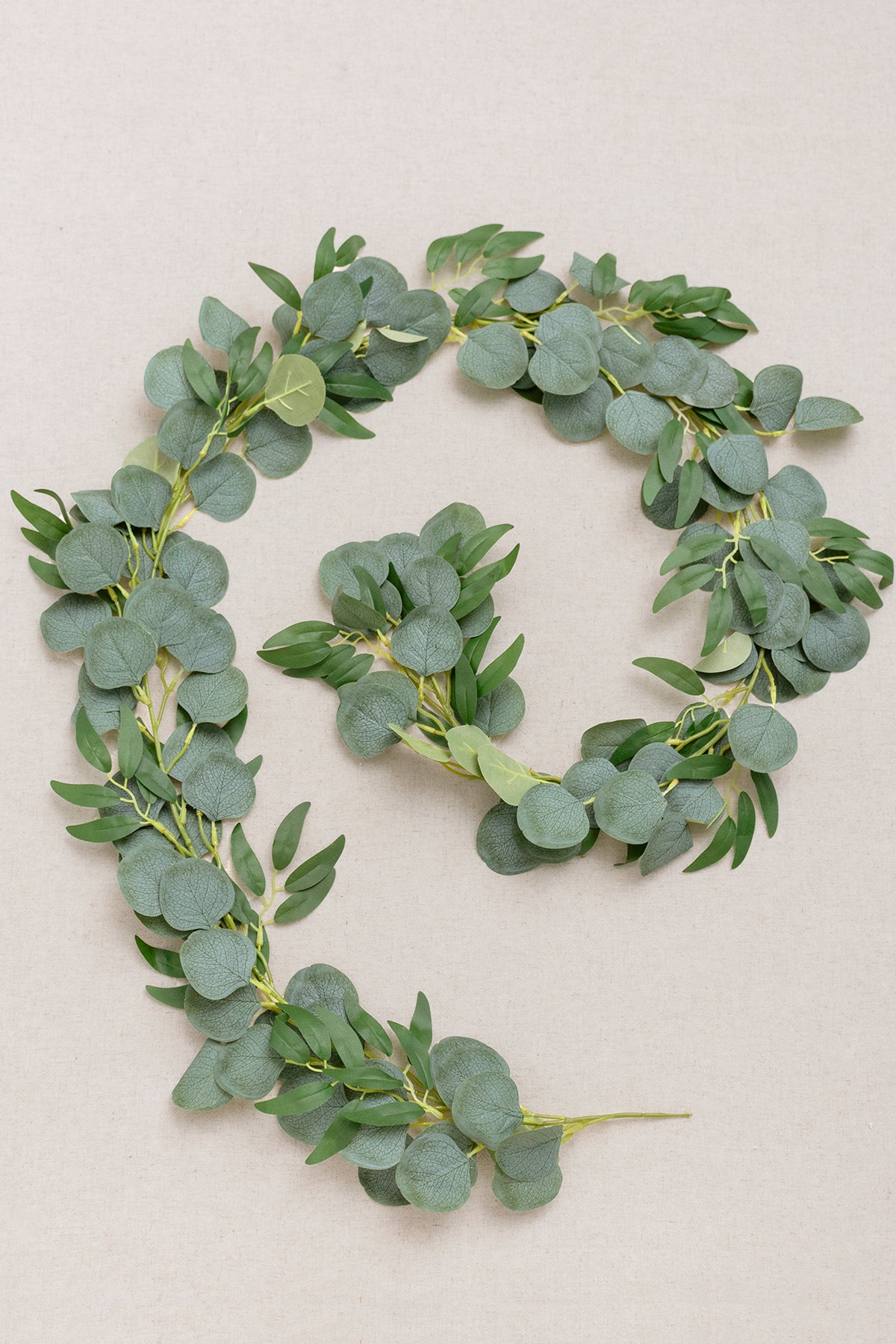 6ft Eucalyptus and Willow Leaf Greenery Garland