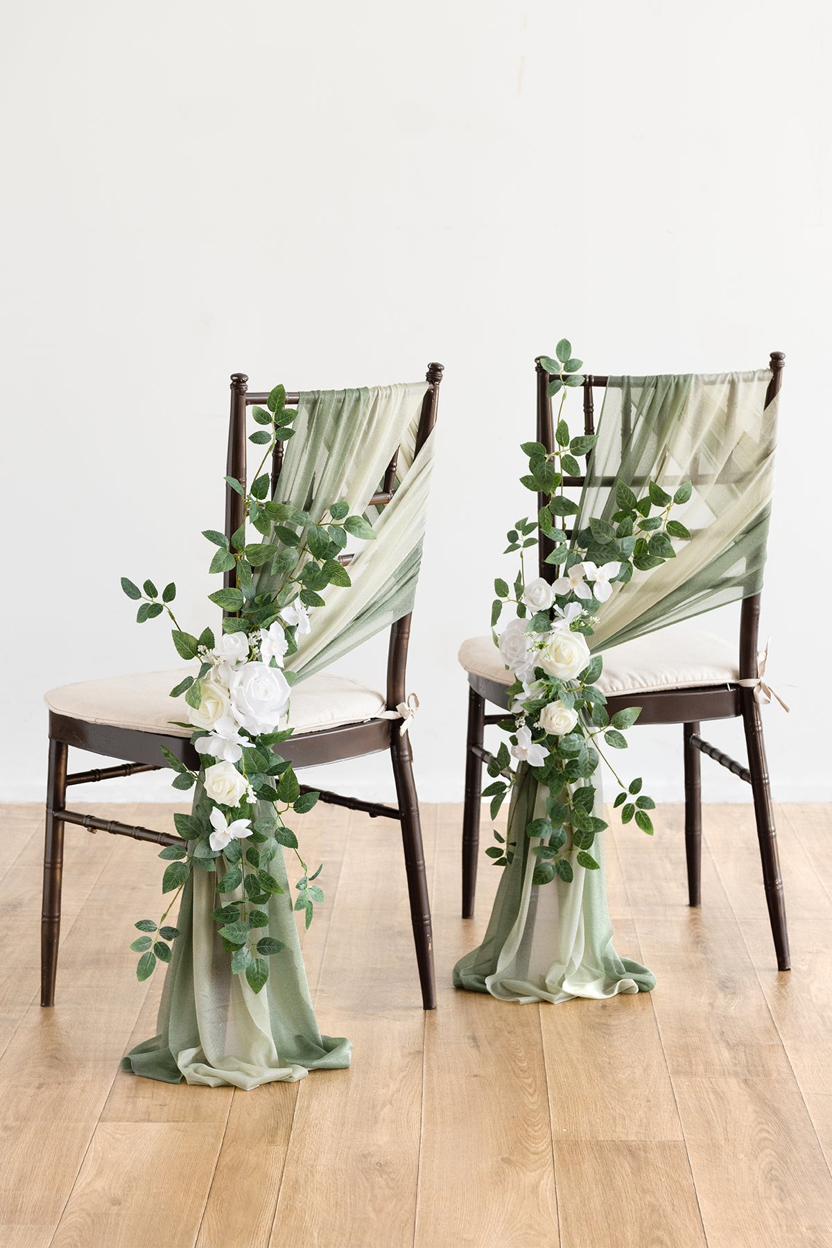 White chairs wedding cheap