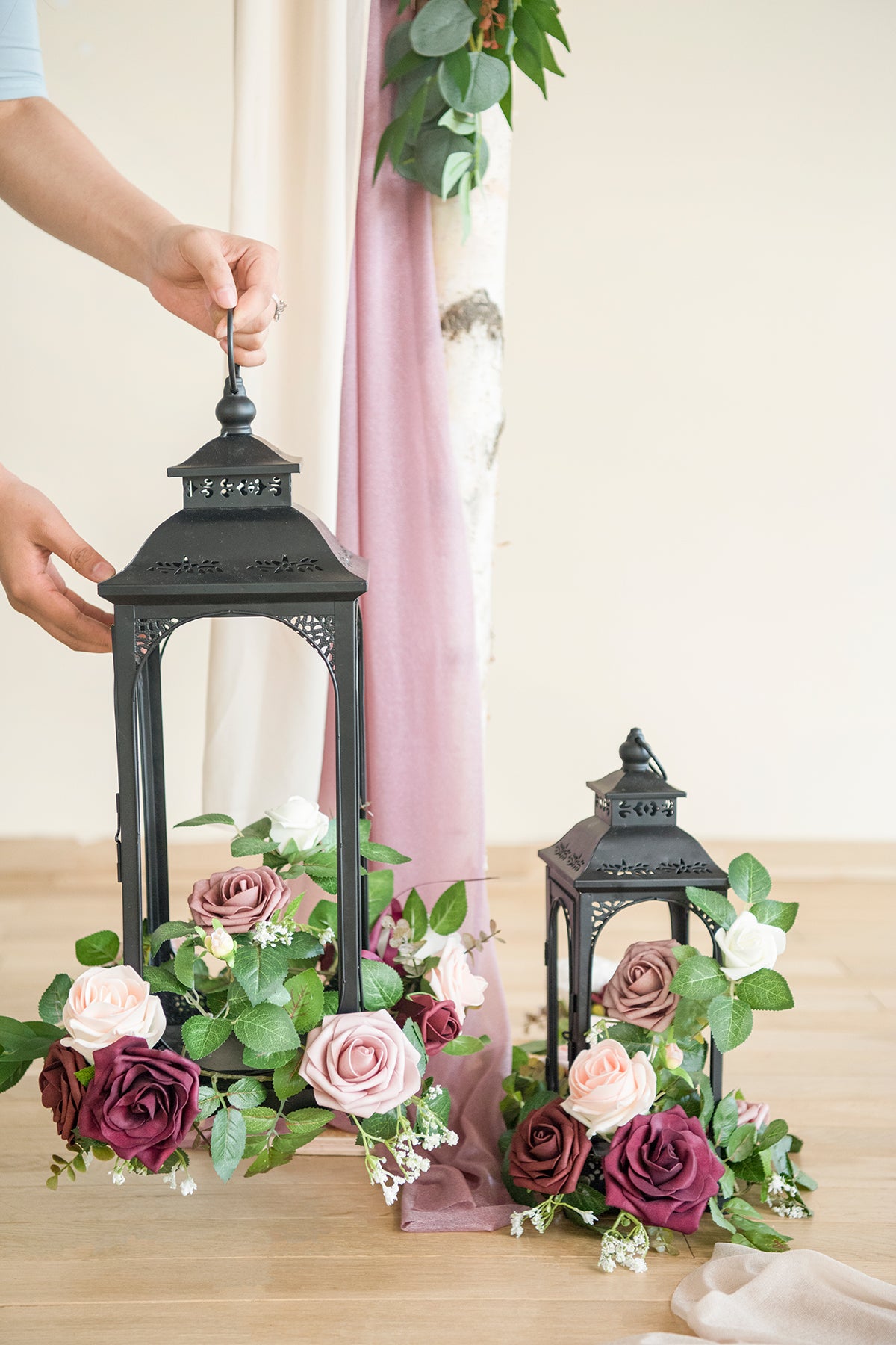 Lantern centerpieces on sale