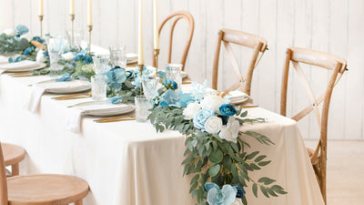 5 Blue Wedding Color Palettes for Summer