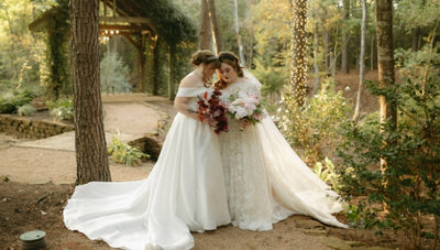 Abbee & Vic's Upscale Barn Wedding in Burgundy & Blush Tones