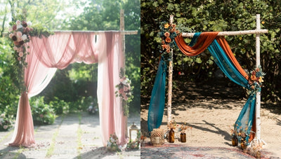 Easy Backyard Wedding Arch Ideas You Can DIY at Home