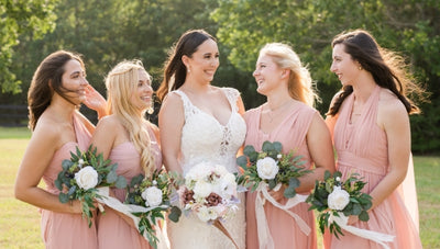 Michelle and Jacob's Dreamy Dusty Rose Wedding Day