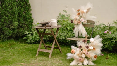 DIY Decor: How to Decorate Metal Folding Chairs for a Wedding