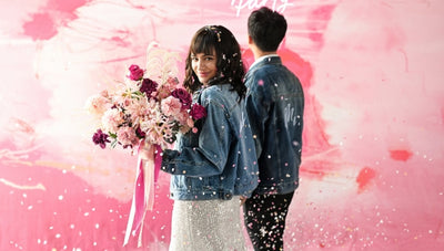 Channel Free-Spirited Romance with Ling’s Valentine Magenta Wedding Theme