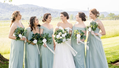 Hannah & Steven's Vineyard White & Sage Wedding