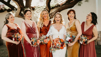 Michele & Rocco's Sunset Terracotta Wedding
