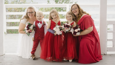Michelle & Craig’s Intimate Romantic Marsala Wedding
