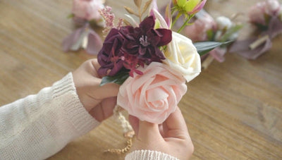 How to Make a DIY Wrist Corsage