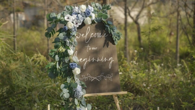 How to Make Wedding Sign Decor