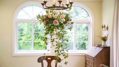 How To Make A Hanging Flower Wreath Decoration For Your Wedding