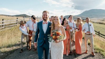 Erik & Makena's Terracotta Country Themed Wedding