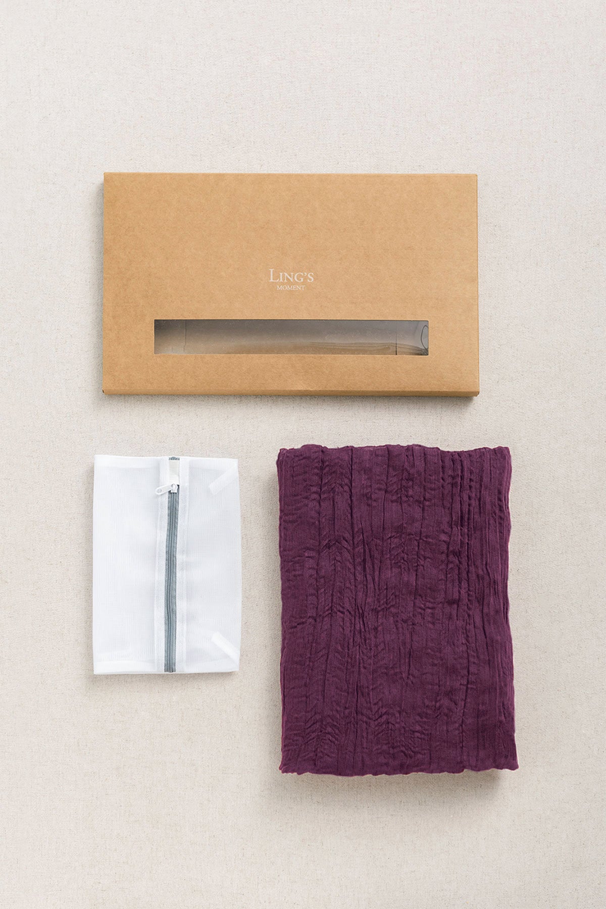 Table Linens in Twilight Purple