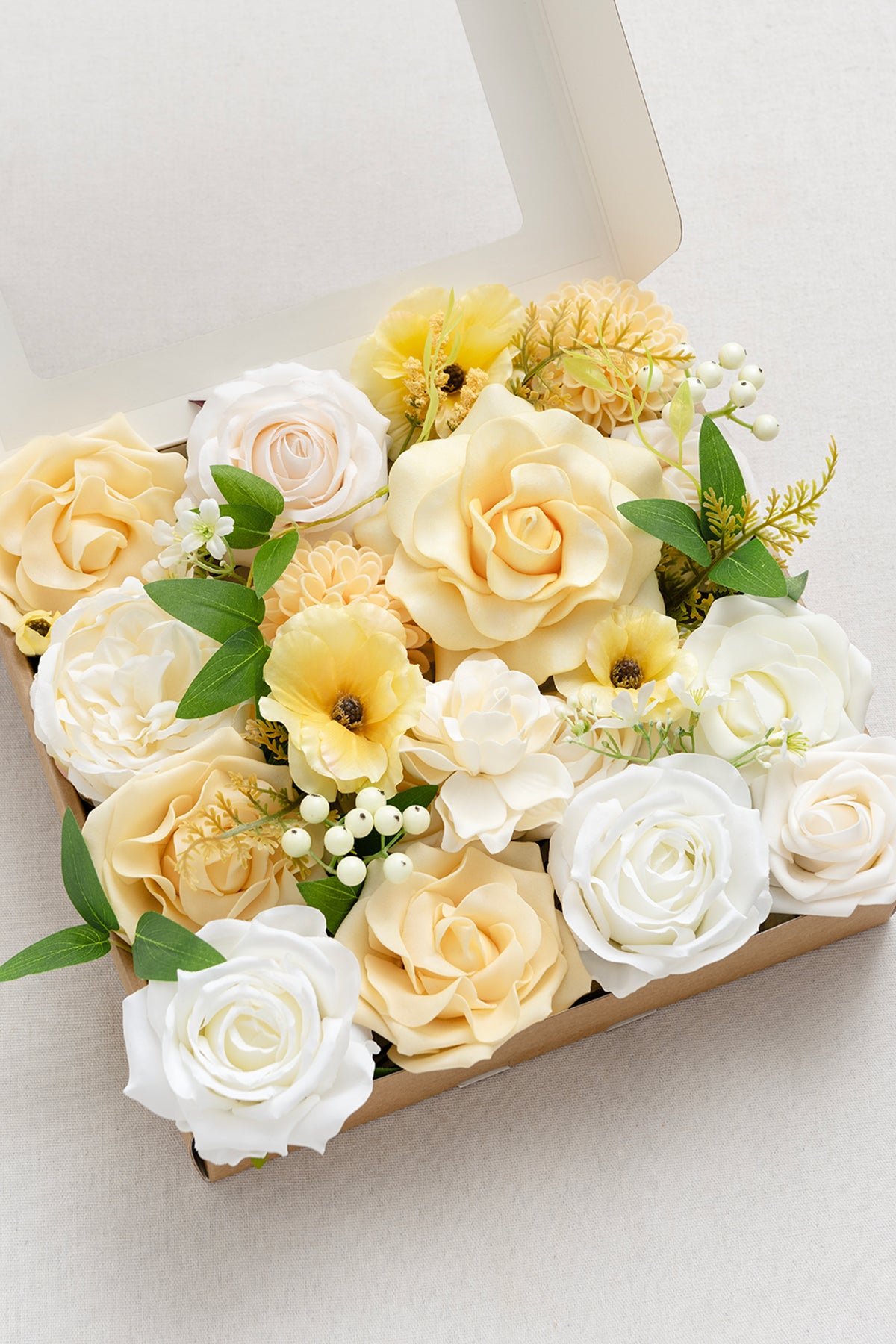 French Yellow Designer Flower Boxes – Ling's Moment