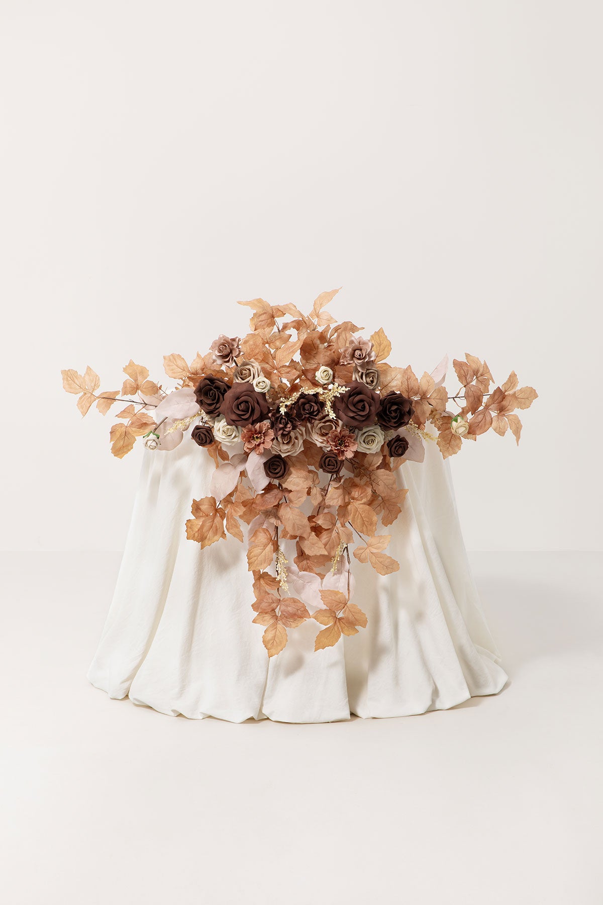 Sweetheart Table Floral Swags in Rust & Sepia | Clearance