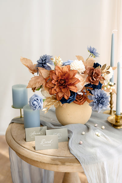 Orange & Terracotta Designer Flower Boxes