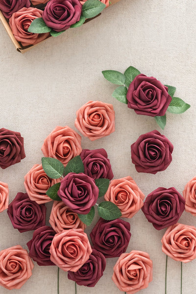 3" Foam Rose with Stem