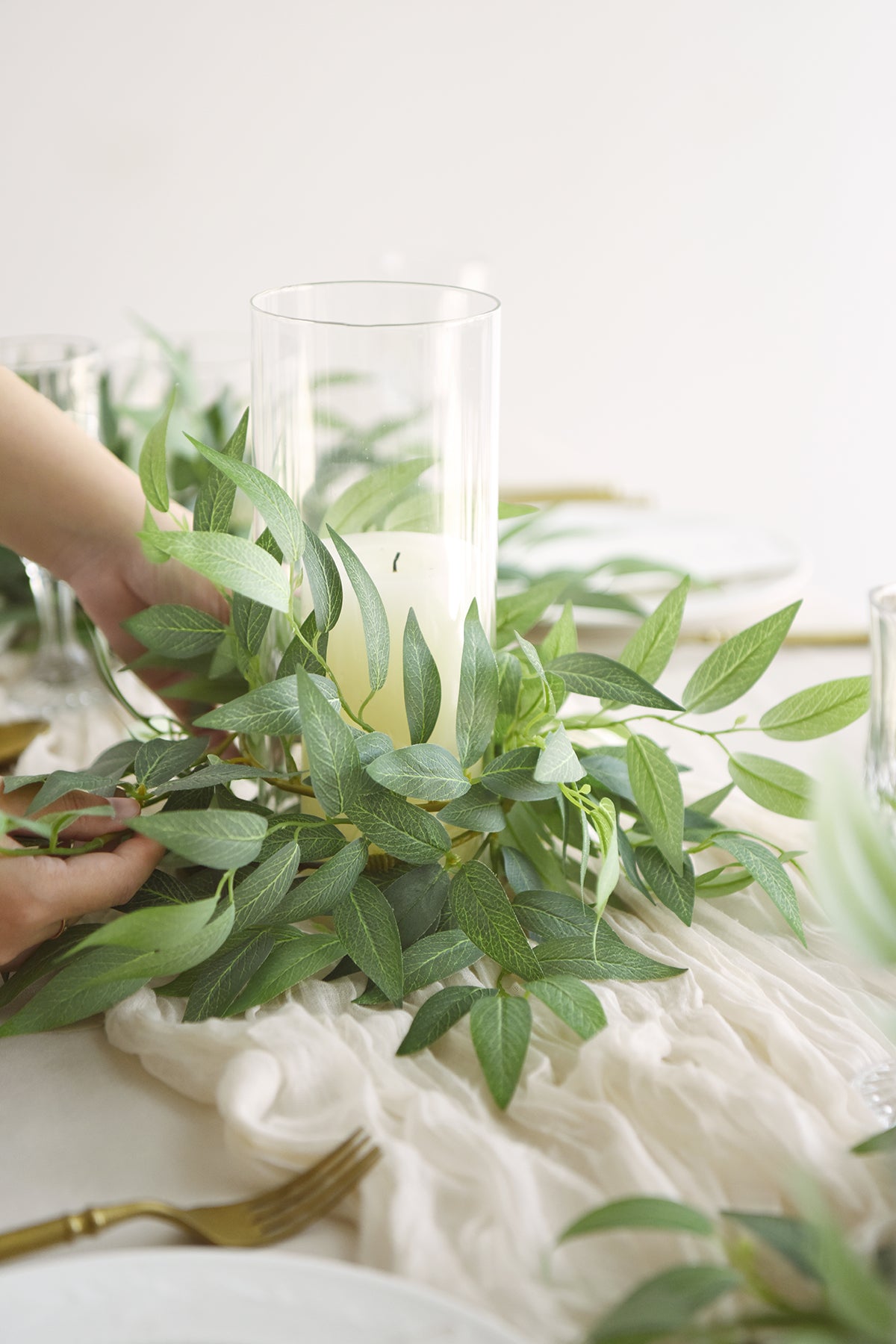 DIY Supporting Flower Boxes in Blush & Cream