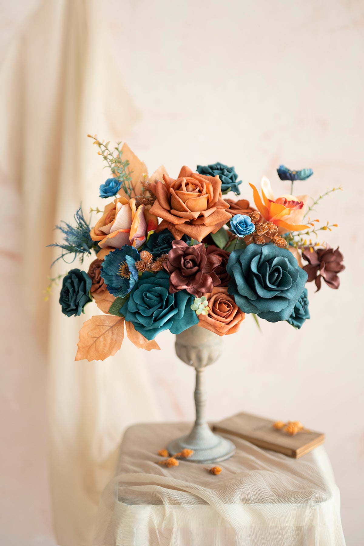 Orange & Terracotta Designer Flower Boxes