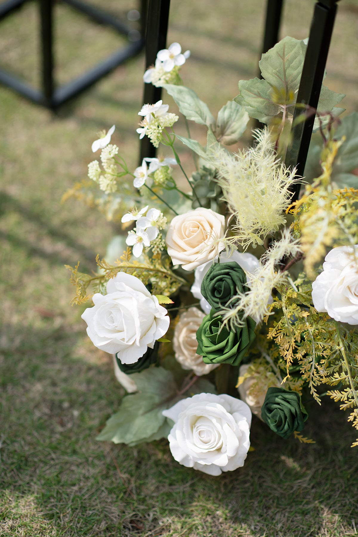Natural White & Ivory Designer Flower Boxes