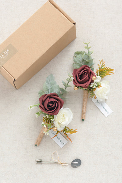 Spend $199 – Get 1 FREE Boutonniere（Set of 2）