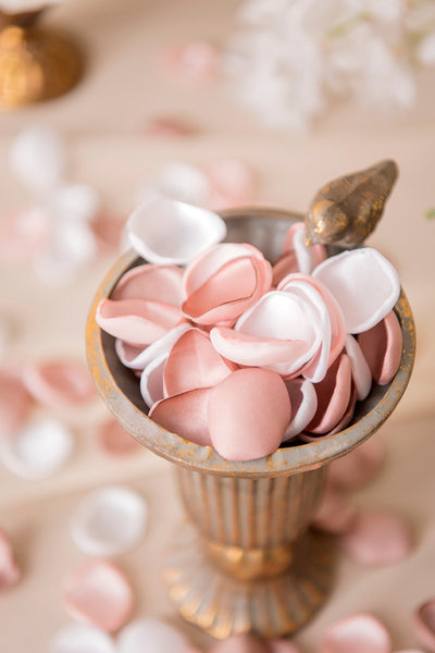 Pre-Arranged Wedding Flower Packages in Dusty Rose & Cream