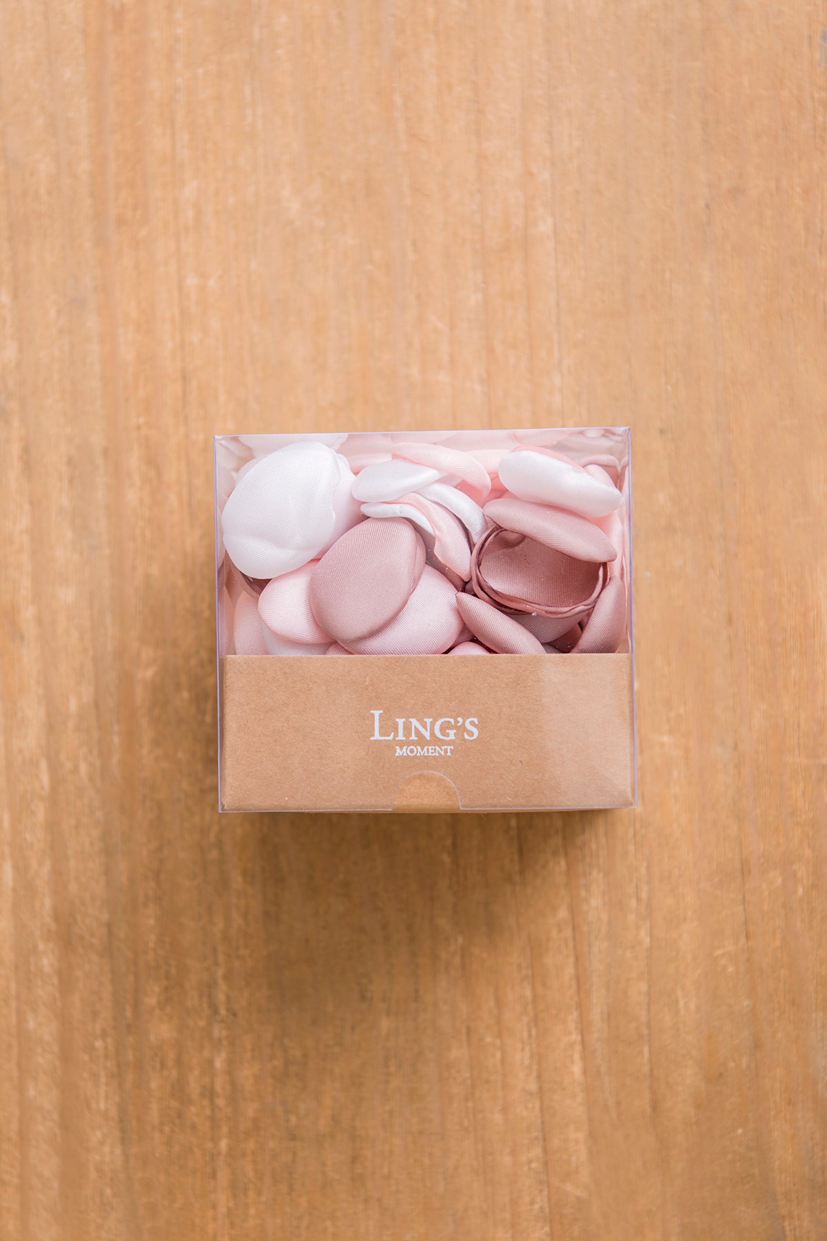 Silk Rose Petals in Dusty Rose