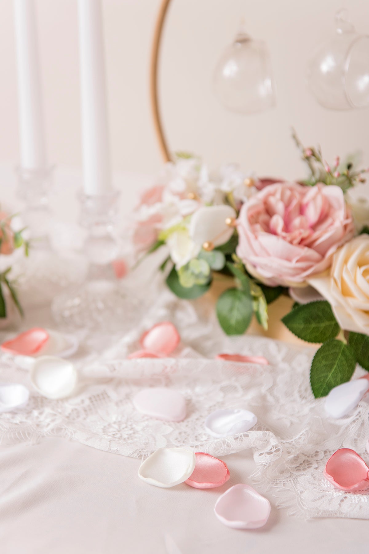 Silk Rose Petals in Dreamy Blush Pink（200pcs）