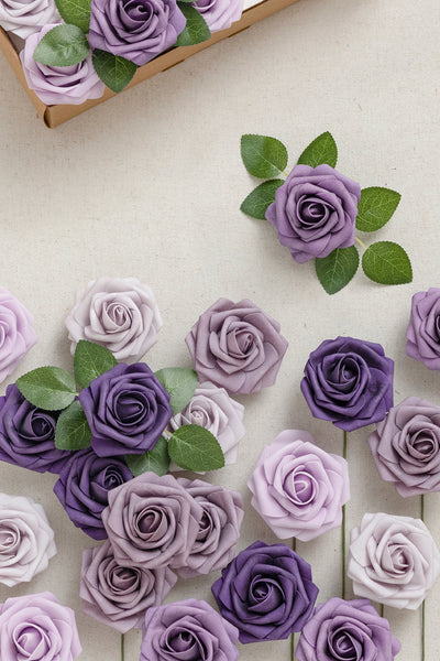 3" Foam Rose with Stem