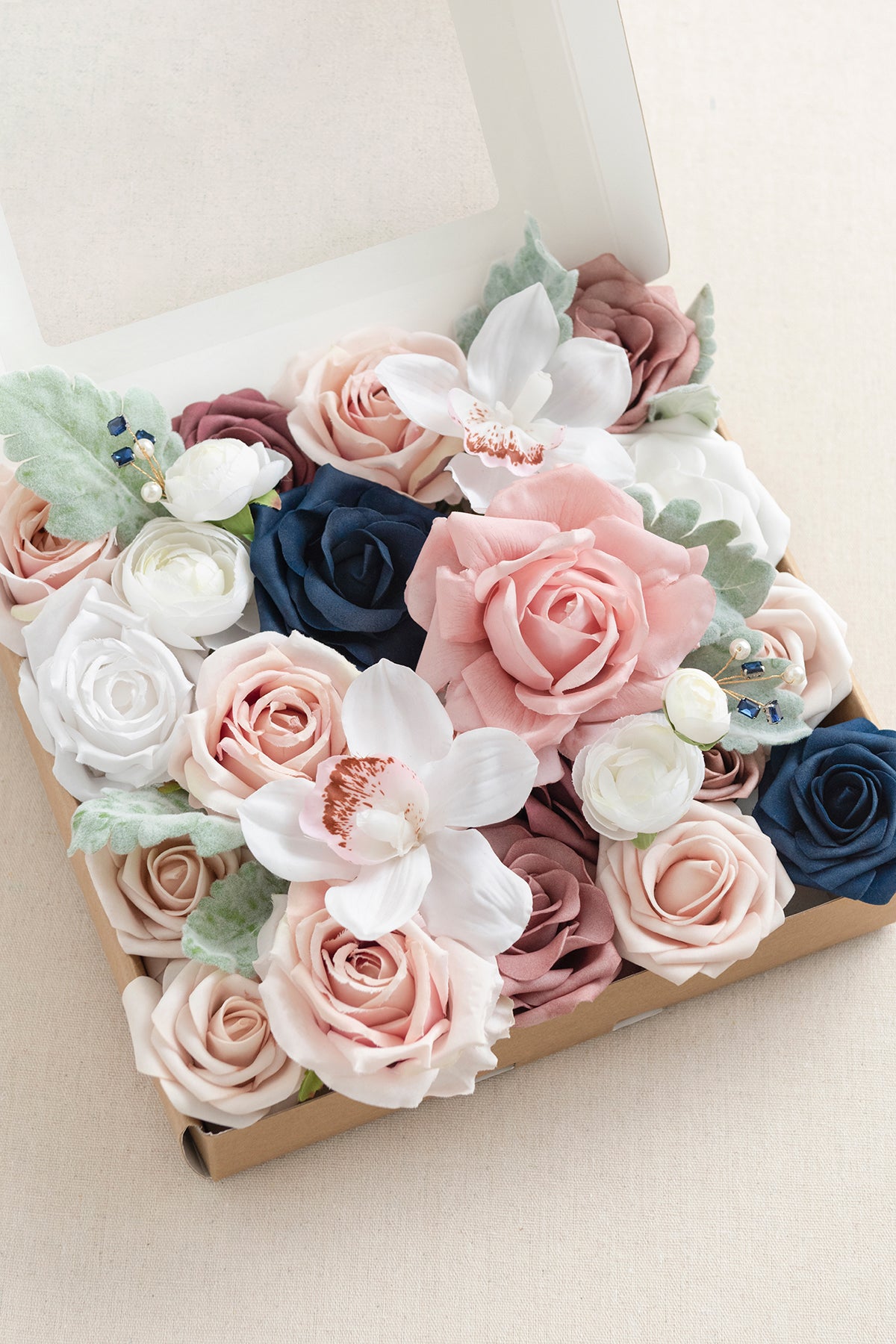 Dusty Rose Designer Flower Boxes