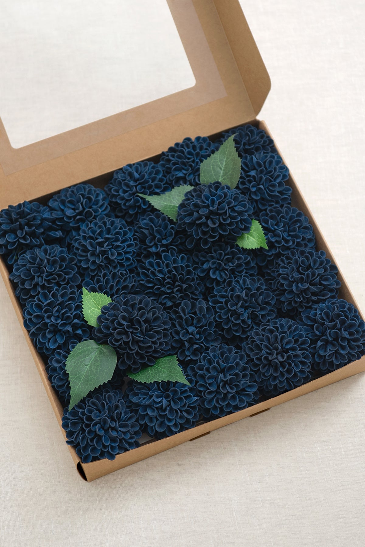DIY Supporting Flower Boxes in Russet Orange & Denim Blue - Image 4