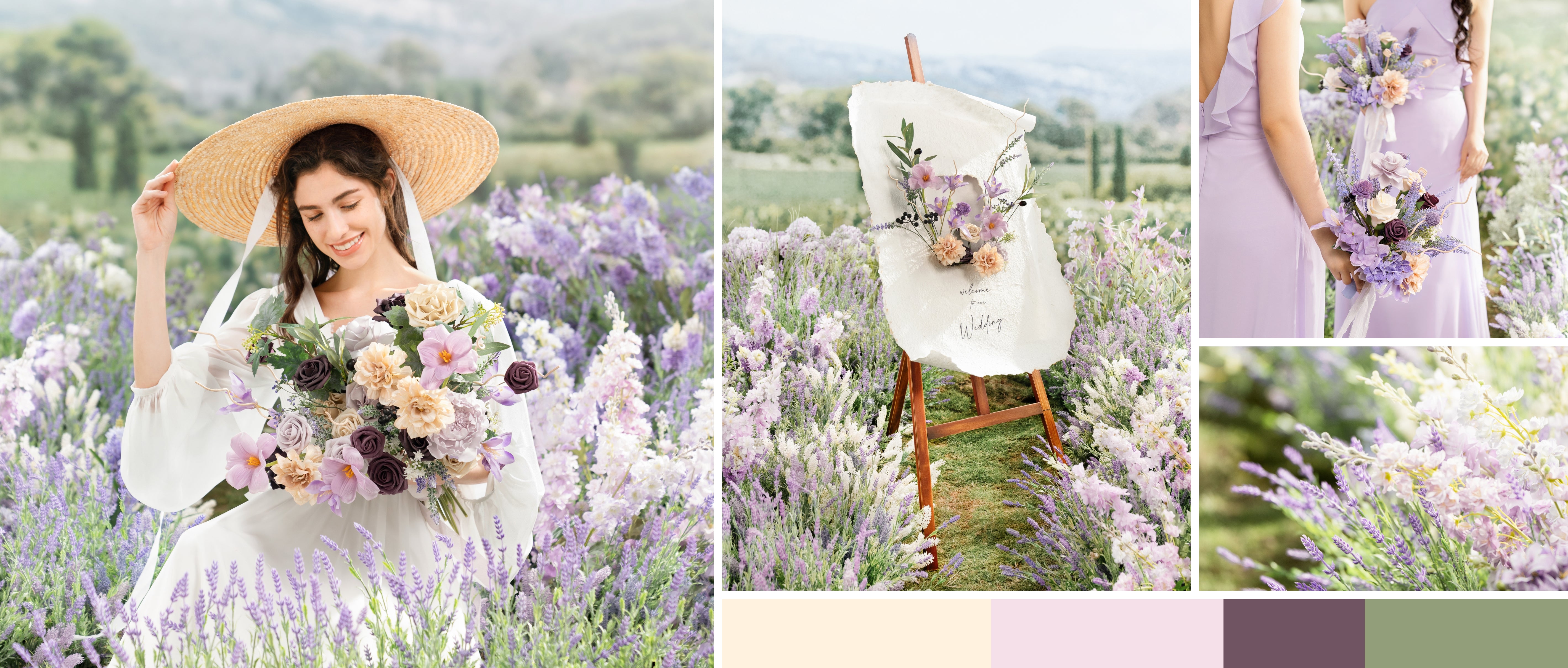 French Lavender & Plum Wedding pc banner