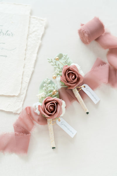 Spend $199 – Get 1 FREE Boutonniere（Set of 2）