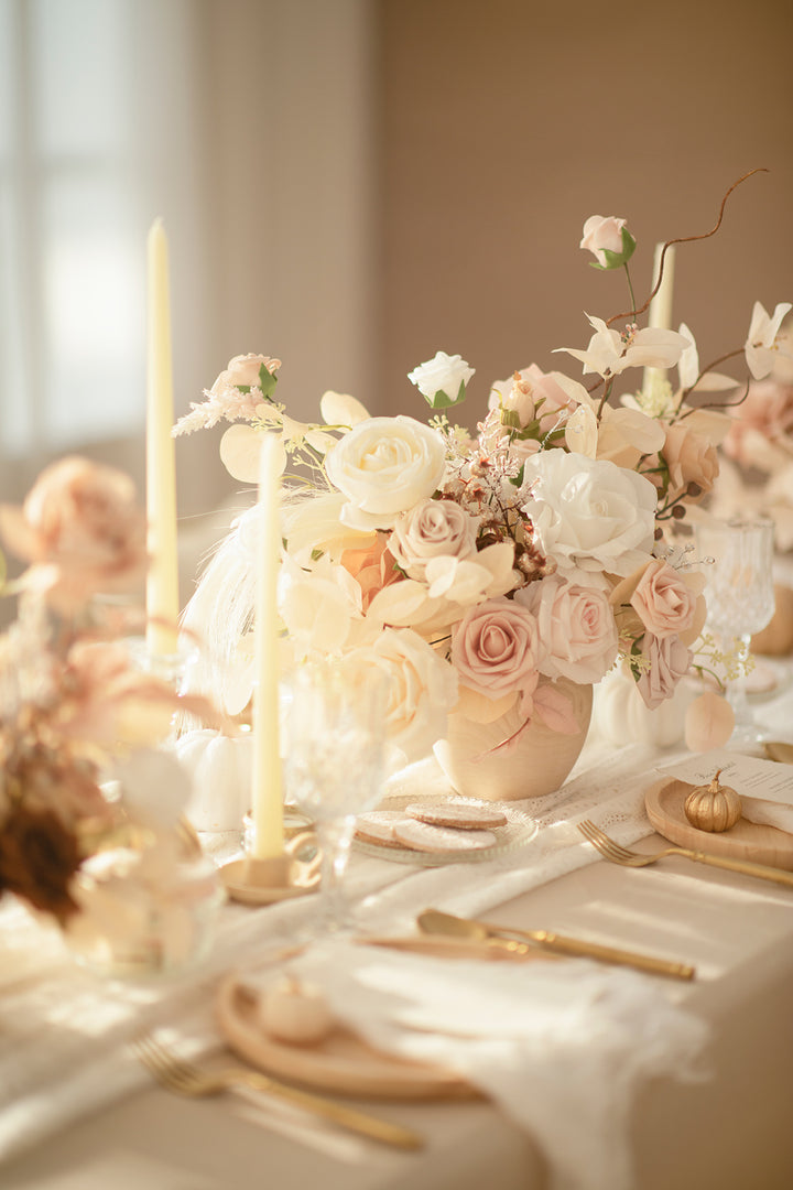 DIY Designer Flower Boxes in Elsa White & Beige Grand Box
