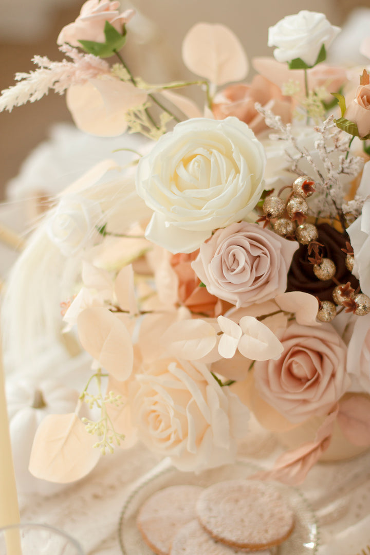 DIY Designer Flower Boxes in Elsa White & Beige Grand Box