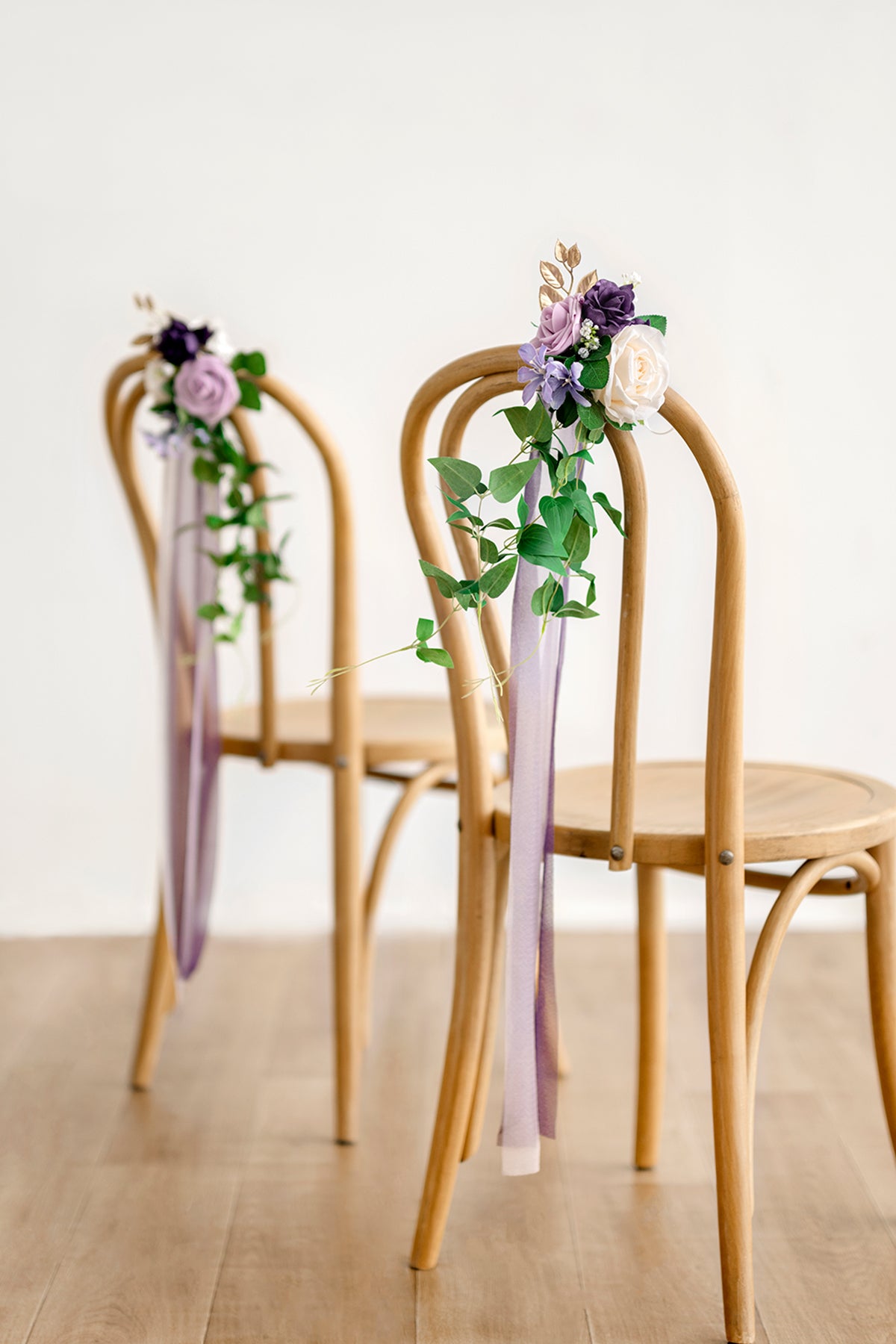 Pre-Arranged Wedding Flower Packages in Lilac & Gold