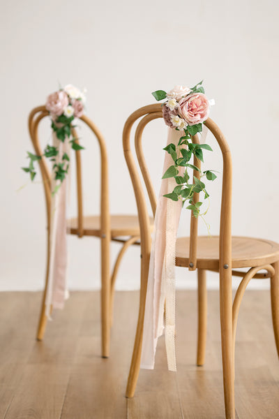 Pre-Arranged Wedding Flower Packages in Dusty Rose & Navy