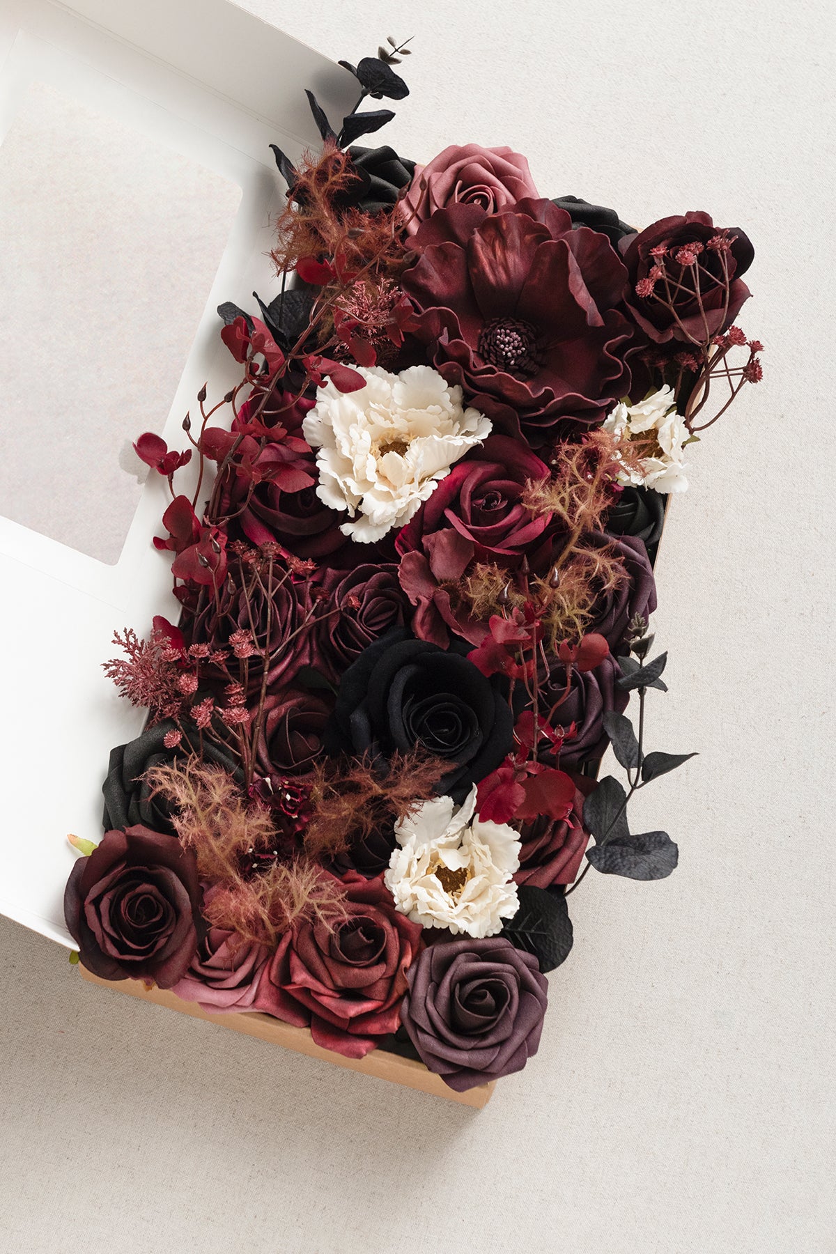 DIY Kits For Centerpieces in Red Colors