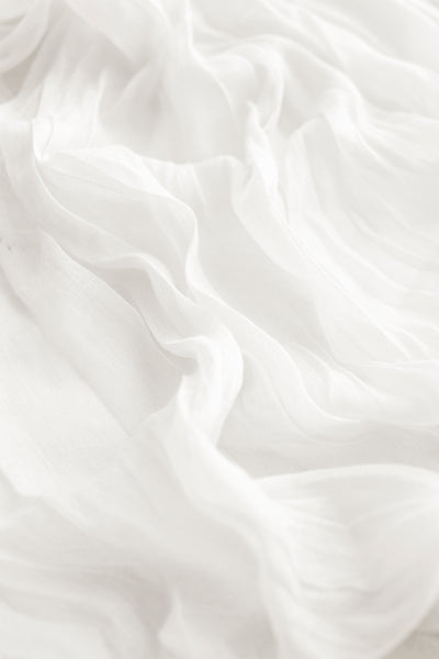 Table Linens in White & Green Colors